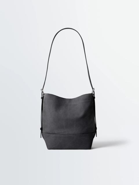 SMALL BELTED TOTE BAG IN COTTON CANVAS