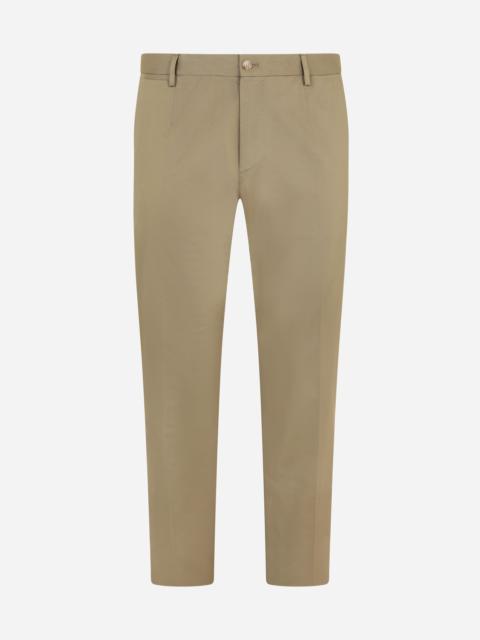 Wool and silk pants