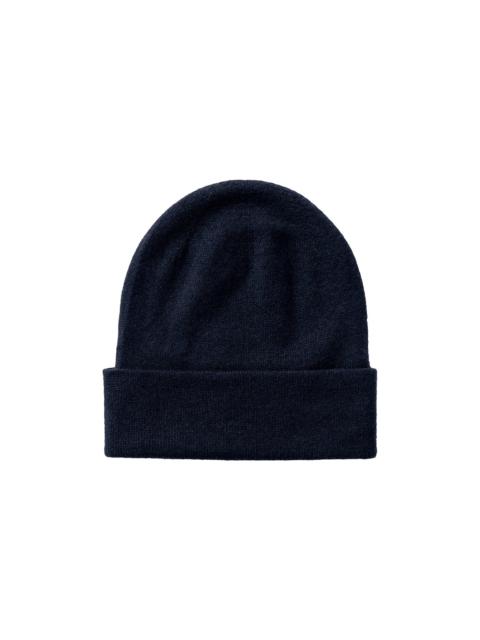 Braemar Dark Navy Cashmere Beanie