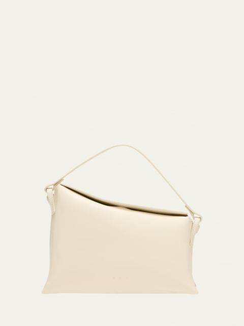 Lune Mini Leather Top-Handle Bag