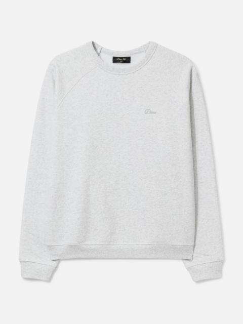 CURSIVE SMALL LOGO CREWNECK