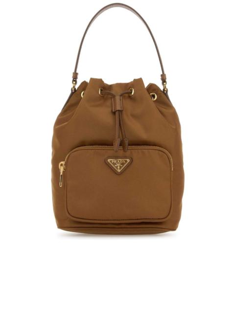 Prada Duet Re-Nylon Bucket Bag
