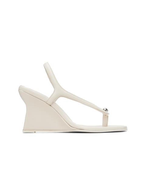 Off-White Valentina Wedge Heeled Sandals