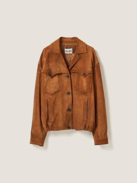 Suede jacket