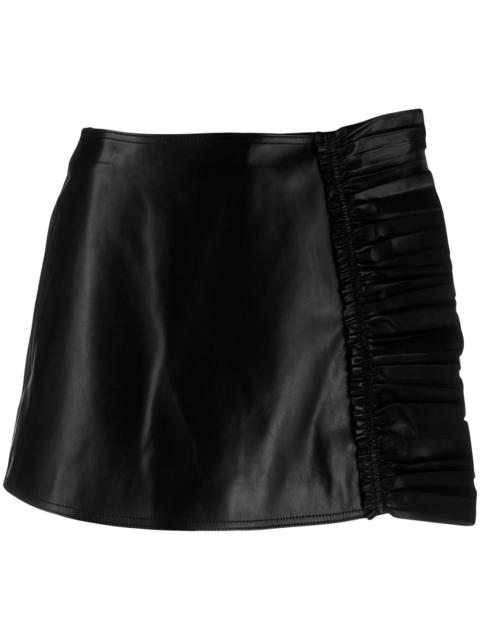 frill trim shorts