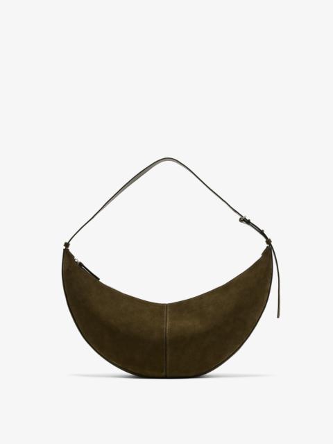 Hobo Slide Bag in Soft Suede