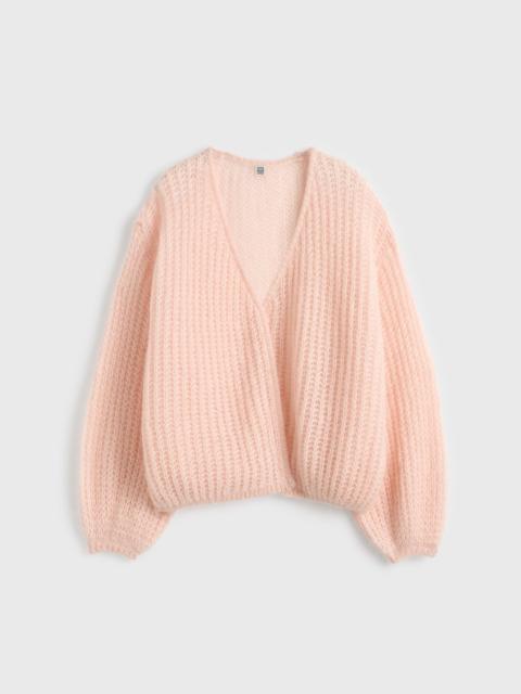 Puffed cardigan bloom