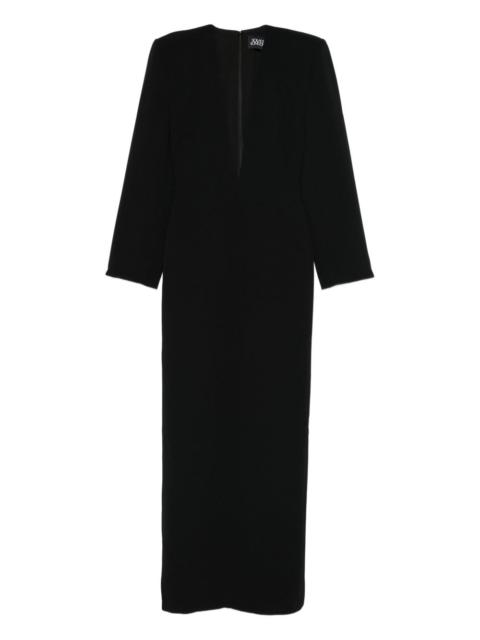 Deacon long-sleeve maxi dress