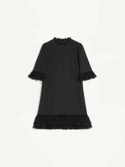 CREPE COUTURE SHORT DRESS