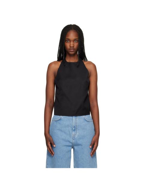 Black Sami Halter Blouse
