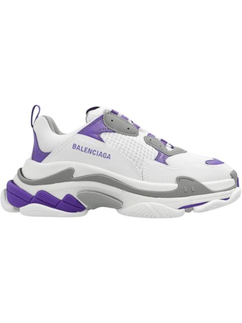 Balenciaga Triple S White (Women's) Purple