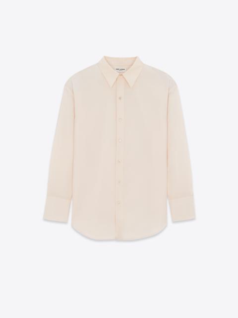 oversized shirt in faille