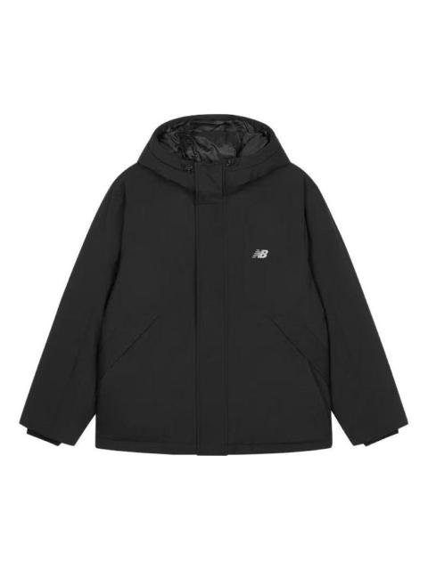 New Balance Winter Windproof Down Jacket 'Black' AMJ33322-BK