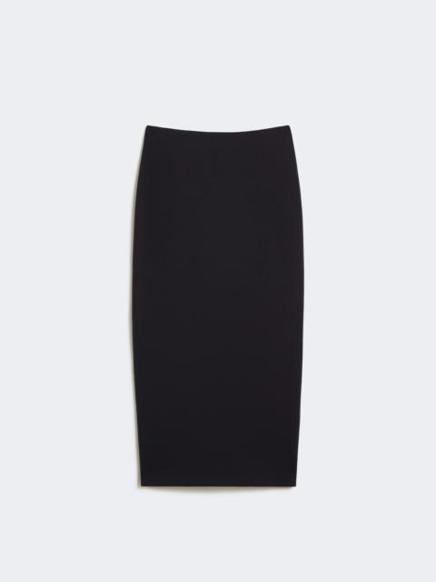 Scuba jersey pencil skirt - ULTRAMARINE