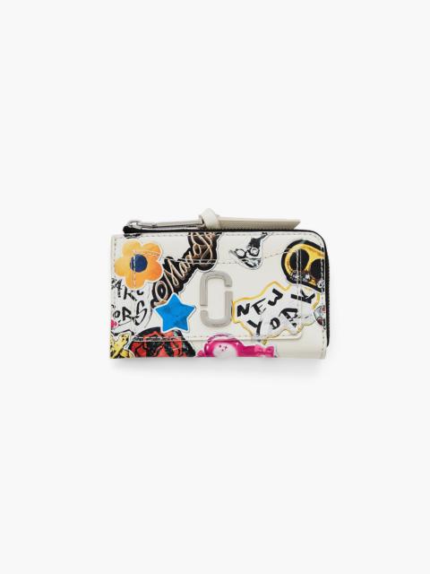 THE STICKER UTILITY SNAPSHOT TOP ZIP MULTI WALLET