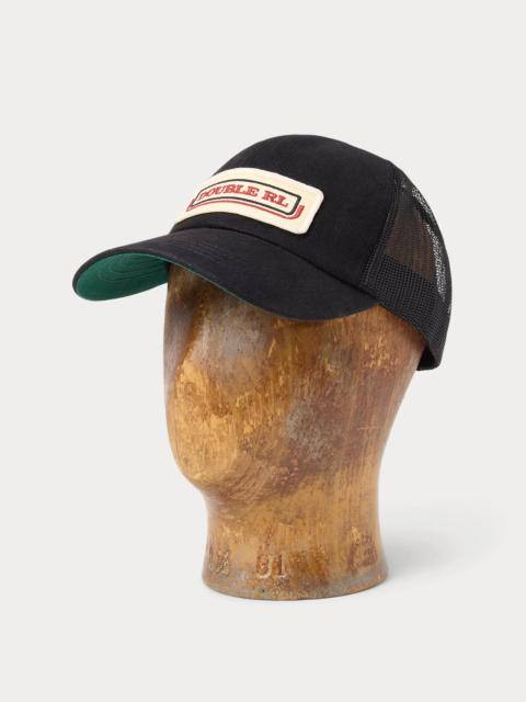 Logo-Patch Denim Trucker Cap