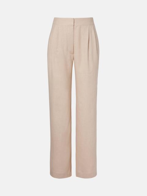 Rivello linen wide-leg pants