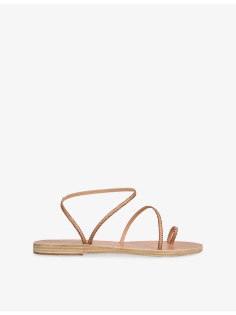 Eleftheria Stitch Leather Sandals