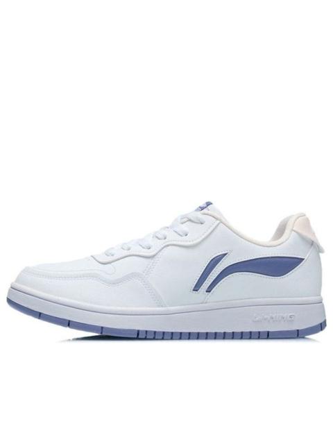 (WMNS) Li-Ning Skate Shoes 'White Blue' AGCR318-3