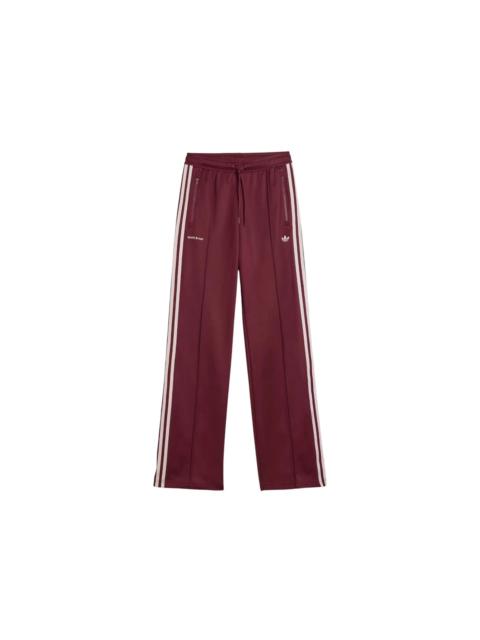 adidas x Sporty & Rich Women's Track Pants Maroon