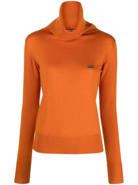 Giulia Orb-embroidered jumper