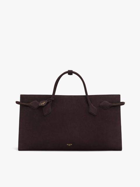 LE TECKEL TOTE BAG IN NUBUCK