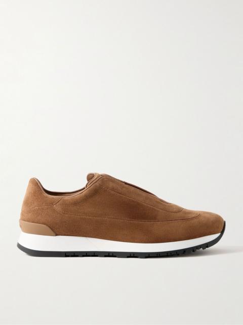 Lift Suede Slip-On Sneakers Brown