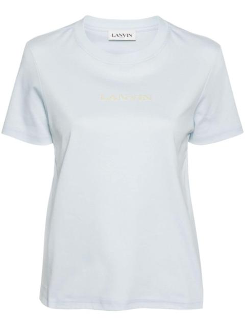 embroidered-logo cotton T-shirt