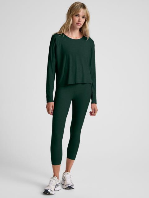 Spacedye Walk And Talk High Waisted Capri Legging