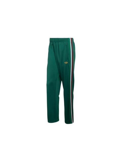 adidas Firebird Track Pants Team Dark Green Bold Green White