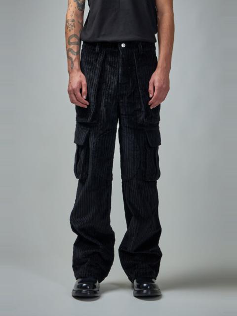 Corduroy Logo Cargo Pants