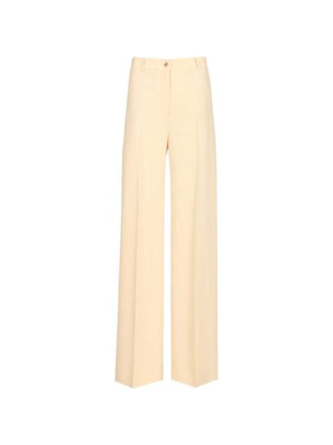 wide-leg trousers
