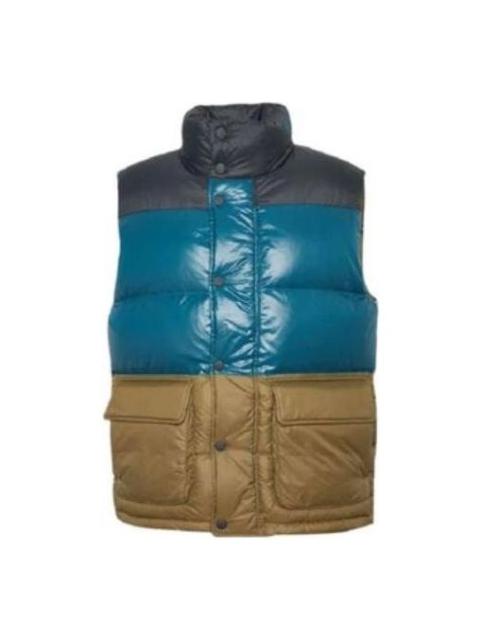 Converse Down Quilted Vest 'Olive Metallic Green' 10017093-A01