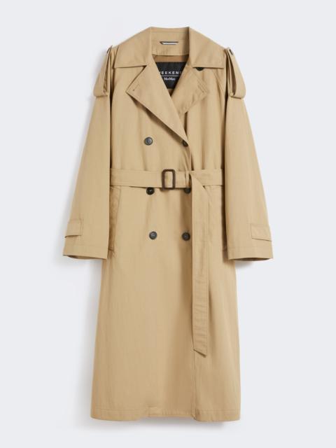 GHIA Water-repellent gabardine trench coat
