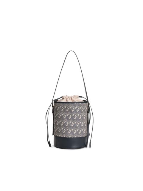 monogram-jacquard bucket bag