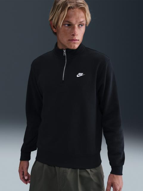 Nike Sportswear Club Men's 1/2-Zip Fleece Top