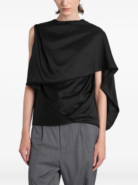 side-drape top