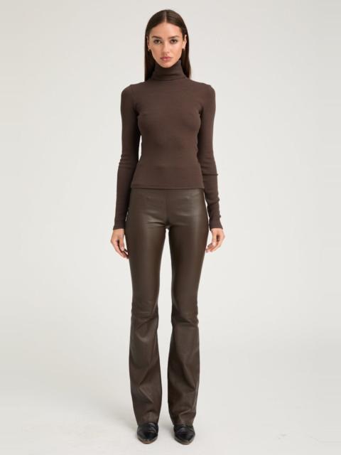 AMERICANO LEATHER MICRO FLARE