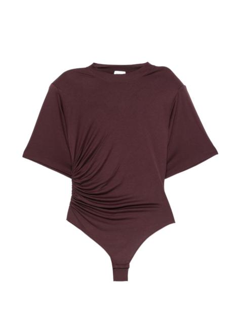 Lennox gathered-detail bodysuit