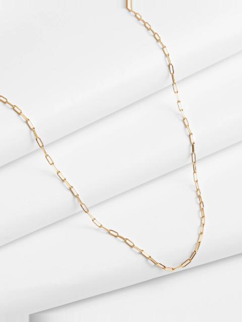 Demi-Fine Paperclip Chain Necklace