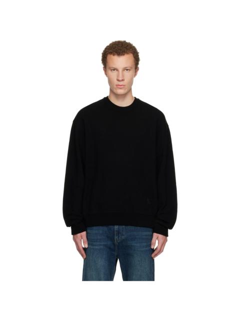 Black Round Neck Sweater