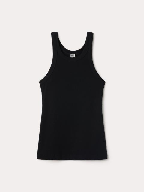 Curved rib tank black