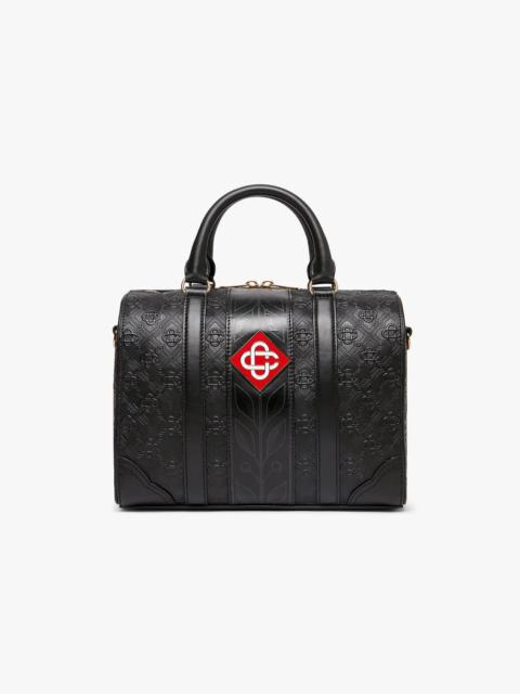 Black Mini Monogram Weekender Bag | Casablanca Paris