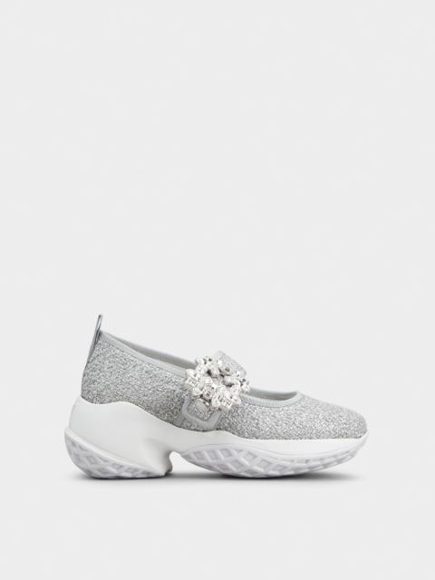 Viv' Run Babies Sneakers in lurex