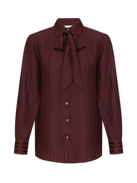 LUNA JACQUARD RELAXED SHIRT