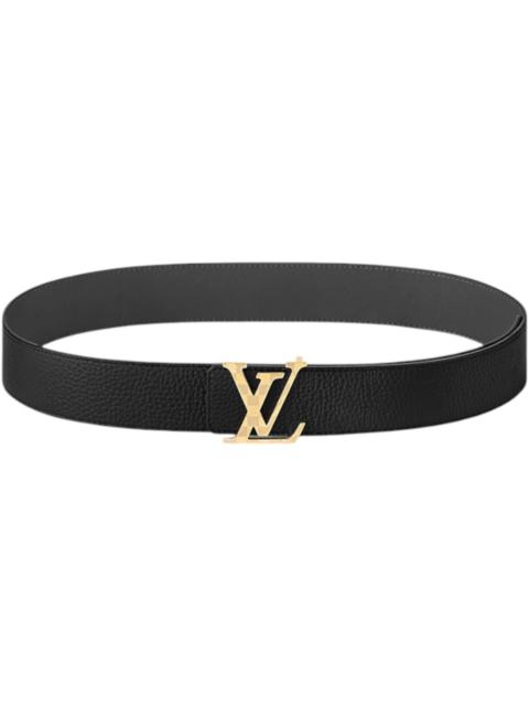 Louis Vuitton Belt Damier LV Reversible 40mm Black