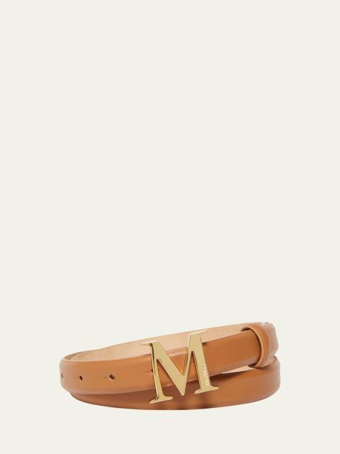 MClassic20 Brown Leather Belt