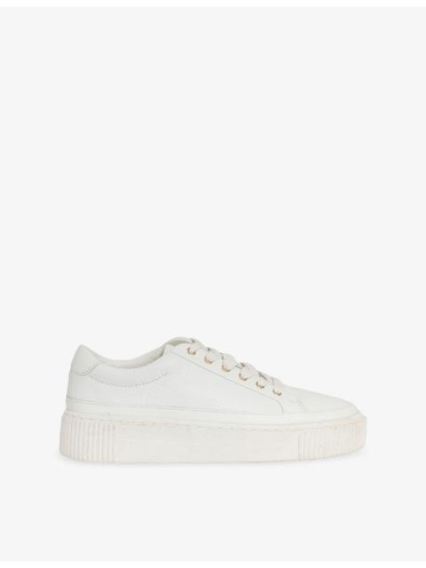 Leanne Leather Trainers