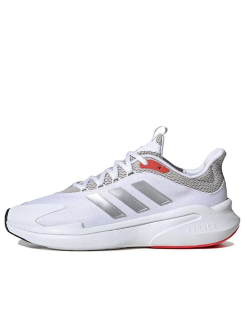 adidas Alphaedge + Running Shoes 'White Silver Red' IF7289
