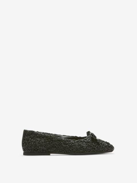 CLOQUÉ BALLET PUMPS